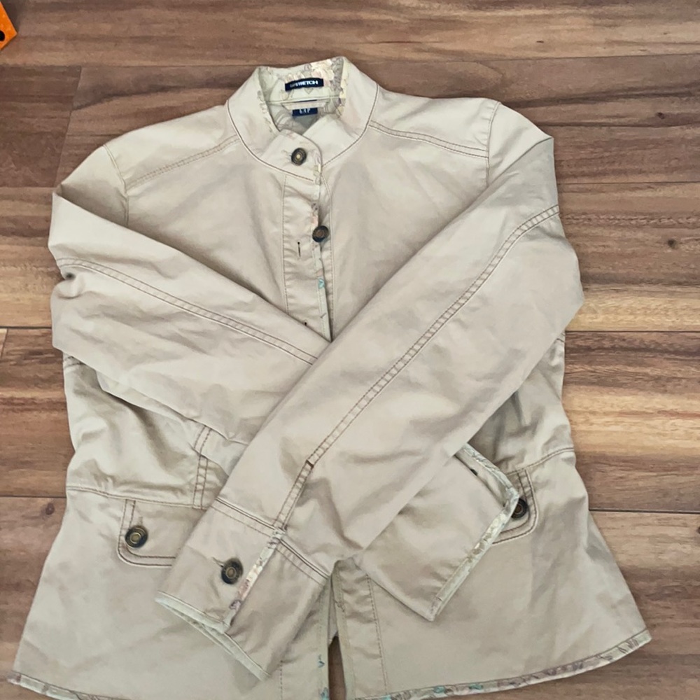 GAP TAN BLAZER SIZE M